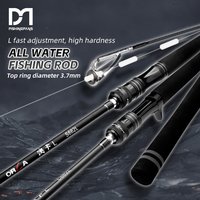 FISHINGFANS ORCA LIGHT 1.98m 2.1m L HIGH CARBON RATTLE REEL SEAT SPINNING CASTING FISHING ROD
