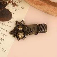 1pc Retro Frühling Clip Kreative Antike Insekt Zink-legierung Stift Clip Museum Souvenir Buch Clip Student Notebook