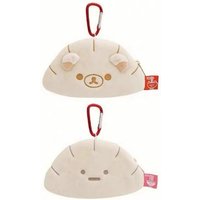 New Cute Rilakkuma Sumikkogurashi Dumpling Children Girls Plush Stuffed Coin Purse Card ID Holder Small Wallets For Women