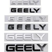 EMGRAND GEELY new letter Label Badge Car stickers for Geely Series Atlas EmgrandGT monjaro coolray modified body rear trunk logo