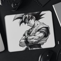 New Peripheral High Definition Animation Dragon Ball Printing Leather Mouse Pad Son Goku Game Gaming Mouse Pad Vegeta Table Mat