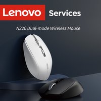 Lenovo 2.4Ghz Wireless Ergonomic Mouse Ultra-Quiet Silent Click Smooth Lightweight Portable Design Long Battery Life for Desktop