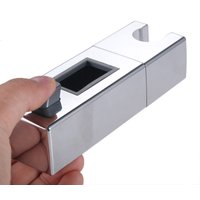1PC Adjustable Square Slider Bar Handset Bracket Bathroom Shower Head Slider Holder Bathroom Wall Mounted Bar Slider Clamp