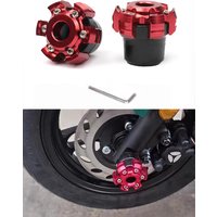AliExpress NONE Motorcycle Front Fork Crash Protection Aluminum Frame Slider Protector Hexagonal Wheel Trim for Most Street Bikes Dirt Bike
