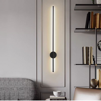 Nowoczesna lampa ścienna Oryginalna dekoracja pokoju LED Sypialnia Oświetlenie do salonu Na ścianę telewizora Sprzęt gospodarstwa domowego Proste oprawy oświetleniowe