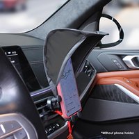 Phone Shade for Car Foldable Anti-Glare Universal Heat-Insulating Car Phone Sun Shade for Women Men Motorcycle SUV RV Sedan