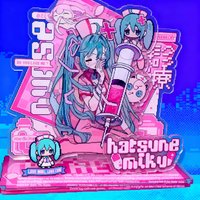 Miku Hatsune Acrylic Stand Figure Desktop Decoration Gift for Friends Besties High Value Aesthetic Same Style Anime Merchandise
