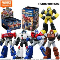 BLOKEES Transformers Building Blocks Galaxy Version 05 ONE Toy Optimus Prime B-127 Wheeljack Assembly Model Ornament Gift