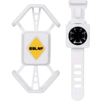 AliExpress NONE Road Bike Mountain Bike Silicone Phone Holder Fashionable Bicycle Phone Holder Bicycle Quick-release Mobile Phone Stand