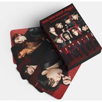 ATEEZ Album 55pcs/set Postcards In Your Fantasy Collectible Cards GOLDEN HOUR : Part.3 LOMO Cards Photo Cards San Wooyoung