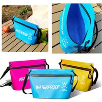 1pc Wash Sack Dry Bag Durable Swimming Rafting Kayaking Travel Zipper Handbag River Trekking Floating Boating Swimming Bag