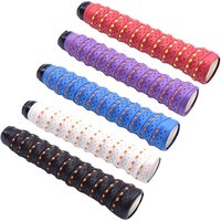 10 Pcs Anti-slip Sport Overgrip Tape Tennis Overgrip Sweatband Badminton Racket Grip Sweat Band Padel Shock Absorption Grip Tape