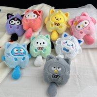 Cute Plush Pendant Doll Keychain Bag Pendant Grab Machine Doll Accessories Small Gift for Girlfriend