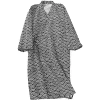 Japanese Pure Cotton Gauze Bathrobe Men's Large Size Kimono Nightgown Thin Pajamas Yukata Hot Spring Suit