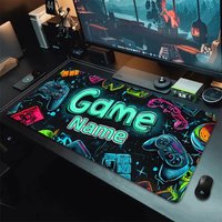 Gamepad Pattern Mouse Pad Large Computer Office Game Table Mats XXL Rubber Anti-slip HD Gaming Keyboard Mousepads Long Desk Mat