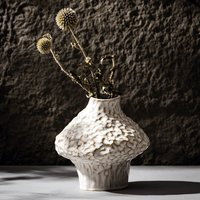 CAPIRON Nordic Ceramic Vase Pampas Grass Dried Flower Home Decoration Accessories Living Room Table Bookcase Porch Decor Bedroom
