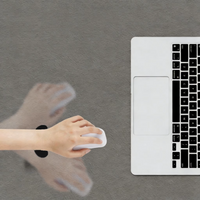 Mouse Wrist RestHand Cushion Soft Pad Palm Support Moves With Wrist Business Office Computer Game Durable Armrest