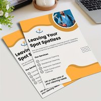 Customized flyers A4 A5, A6 size 150gms paper printed poster color Advertising Flyer poster double sided