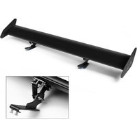 43''/110cm Lightweight Universal Rear Wing Spoiler Single Streamline Deck Set for Any Hatchback with Even Trunk