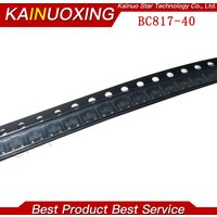100pcs BC807-25 BC807-40 BC817-25 BC817-40 BC807 BC817 45V 500mA SOT-23 NPN PNP Universal Transistor