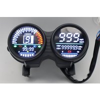 Bajaj CT100 compteur de vitesse moto compteur de vitesse numérique RPM tableau de bord modifié réglable