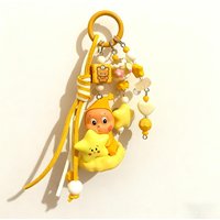 Handmade Star Man Pendant Mobile Phone Keychain Toy Bag Decorations DIY Children's Bag Modification Small Handbag Strap