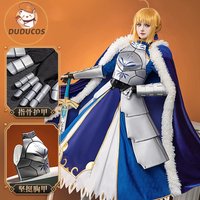 Saber Cosplay Costume Game Fate/Stay Night Cosplay DUDU-SR Artoria Pendragon Saber Women Costume Armor Arutoria Halloween FGO