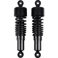 2Pcs Motorcycle 267mm Rear Shock Absorber Adjustable Shocks Spring For Harley Sportster 883 XL883 1200 Black 10.5inch