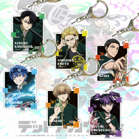 Anime DEAD ACCOUNT 6cm Acrylic Keychain, Kasubata Kukuru, Easter holiday gift for anime fans daily hanging