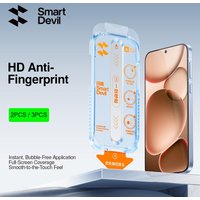 SmartDevil Screen Protector for OPPO Find X9 Ultra X8 Ultra HD Clear Tempered Film Glass for Oppo find X9S Pro Anti-fingerprint image 3