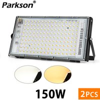 Outdoor LED Flood Light 50W 100W 150W 220V Waterproof Floodlight Indoor LED Spot Light Exterior Street Lamps Landscape Spotlight