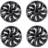 4PCS Car Hubcap Wheel Cover 14 Inch Wheel Rim Cover ABS Snap On R14 Hubcaps Set Universal for Cars Trucks SUV