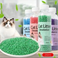 Cat Litter Deodorant Beads 6 Flavors Aromatic Odor Absorbing Deodorizer for Cat Litter Box Pet Cleaning Supplies