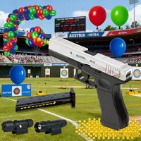 2026. Soft Bullet and Airsoft Pistol Manual G18 Toy Gun Lower Magazine Laser Outdoor Sports CS Game Kisd Gift