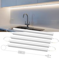 1.64FT T5 Light Bulbs Tube led 220V 110V 230V 50CM with Switch Power Cord Bar Lamp Kitchen Ceiling Home Decoration ampolleta led