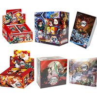 2026 NEW BANDAI Deemonslayer Trading Cards Japanese Anime Game Booster Pack Birthday Gift for Children
