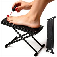 Pedicure Foot Rest, Adjustable Foot Stand with Non-Slip, Easy At Home, No More Bending or Stretching, Beauty Pedicure Kit