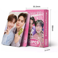 92Pcs Thai Star KengNamping Laser Lomo Cards Set - HD Drama CP Keng & Namping Photocards with Mini Stickers Collectible Items