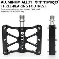 AliExpress TTPRO Ultralight Wide Bike Pedals CNC Aluminum Alloy with Sealed Bearings & Cr-Mo Axle for Mountain Road Bicycle