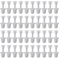 40Pcs Wheel Arch Fender Flare Liner Clips Fastener For Nissan Navara Patrol 01553-02903 Car Interior Clips