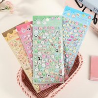 4Pack Tiny Cute Mixed Element Bling Bling Stickers DIY Decorative Stickers for Water Cups Stationery Journal Kids Present