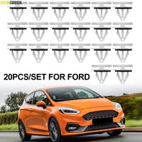 20x For Ford Fiesta Kuga S-max Escape Edge Ecosport Ranger F150 Mustang W/sealer Side Skirt Rocker Panel Molding Clips Retainer
