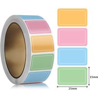 800pcs Stickers Colorful Label Stickers Waterproof Self-Adhesive Logo Handwritten Name Name Stickers Index Stickers