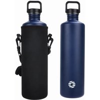 AliExpress Fjbottle 2L Water Bottle Stainless Steel Cup Large Capacity Sports Water Bottle Leakproof Outdoor Cycling Bottle With Bag handle