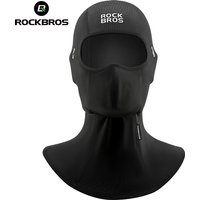 AliExpress ROCKBROS Winter Sport Mask Warm Fleece Face Scarf Balaclava Cycling Skiing Face Mask with Eyeglass Hole Design Comfortable