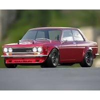 1/12 RC M Chassis Body Shell Datsun 510 Clear PC Lexan Car Shell 225mm Wheelbase for Tamiya M05 M06 M07 M08 RC Drift Racing Car