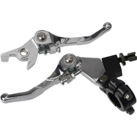 AliExpress NONE Folding Alloy Brake Clutch Lever Set for 50cc-200cc Motorcycle Pit Dirt Bike ATV Quad Fit Pit Pro Xmotos BSE KAYO SSR YCF Atomik