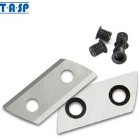 TASP 2pcs Garden Shredder Blade Replacement Chipper Knive for Einhell BR-MH 2440 GC-KS 2540 GH-KS 2440 HMH-E 2440 Tool Accessory