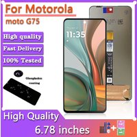 6.78"Screen For Motorola Moto G75 LCD Display Touch Panel Screen Digitizer Assembly For Moto G75 LCD Replacment