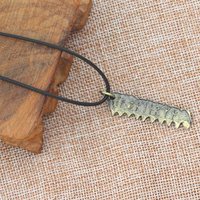 Fashion Vintage Bloodborne Hunter with Relief Pendant Necklace for Men PS4 Dog Tag Military Chain Necklace Jewelry